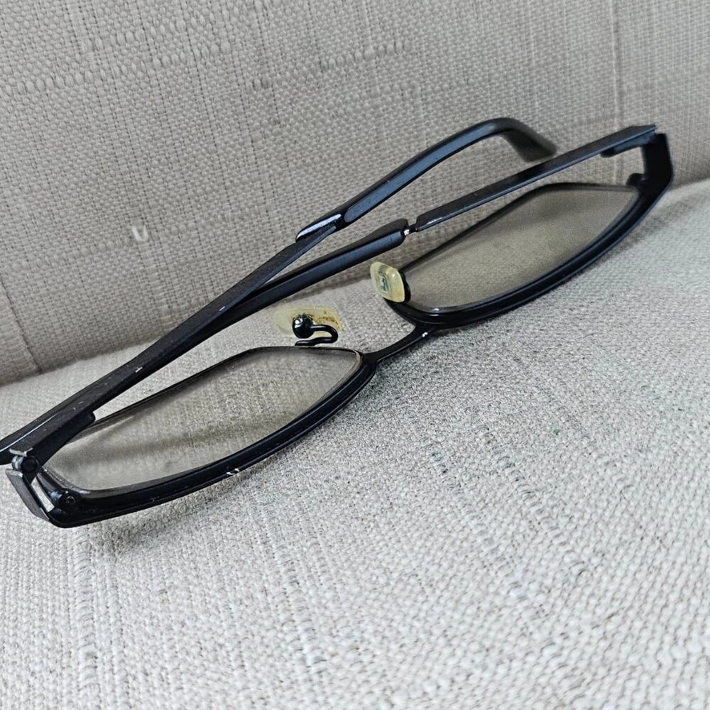 Marchon NYC Uptown Men Eyeglasses Frame Black HALL 001 54[]16 140 Glasses - Picture 7 of 12
